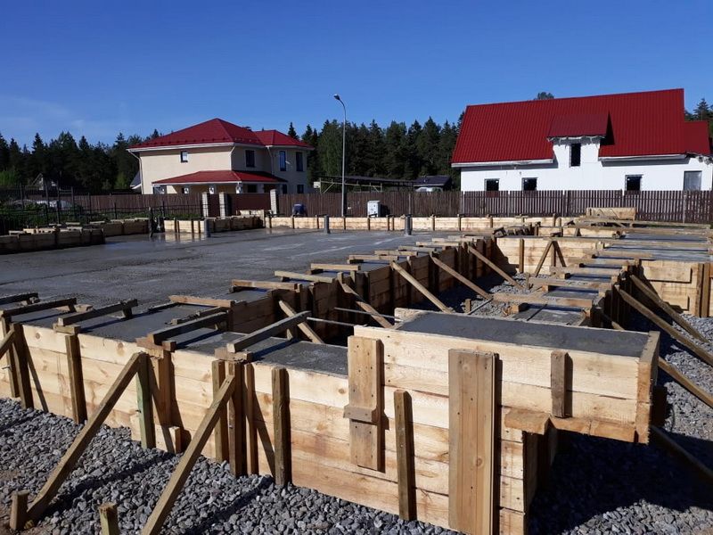 Фундамент каркасного дома