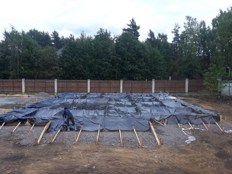 Фундамент каркасного дома