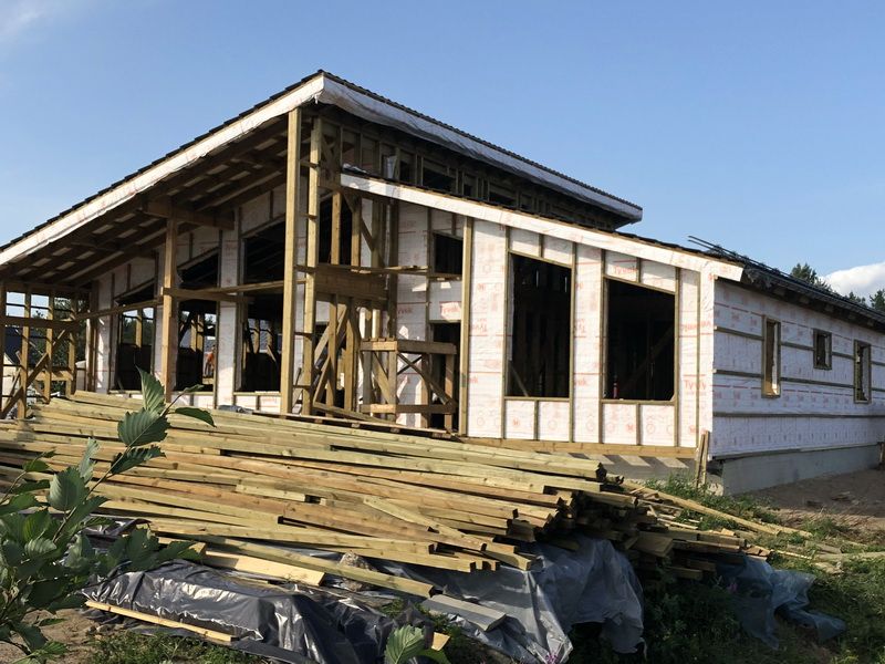  Каркасный дом