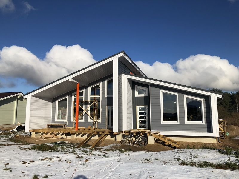  Каркасный дом