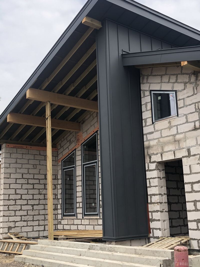 Монтаж фальцевой кровли