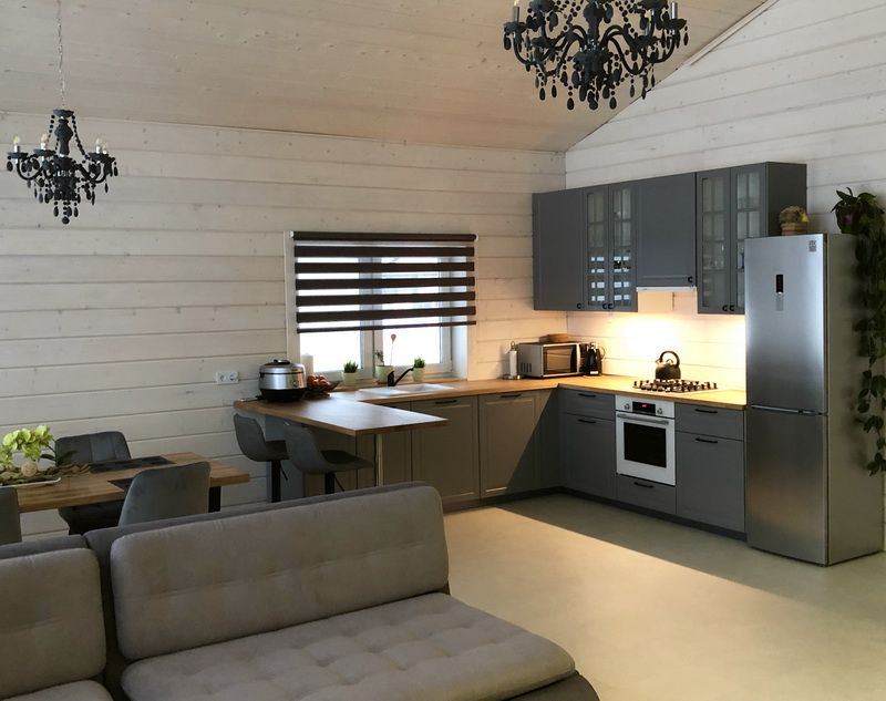 Фасад и отделка каркасного дома