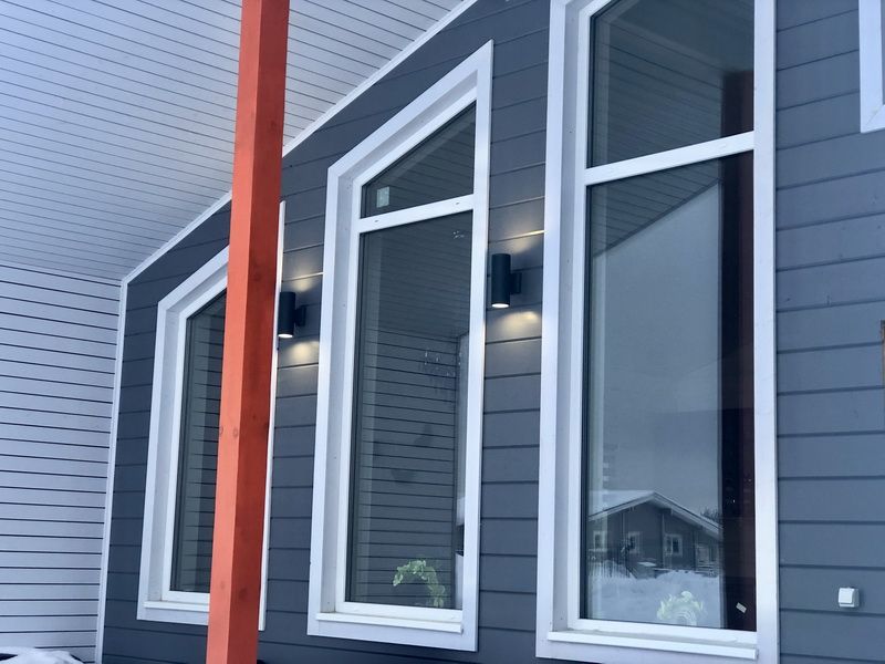 Фасад и отделка каркасного дома