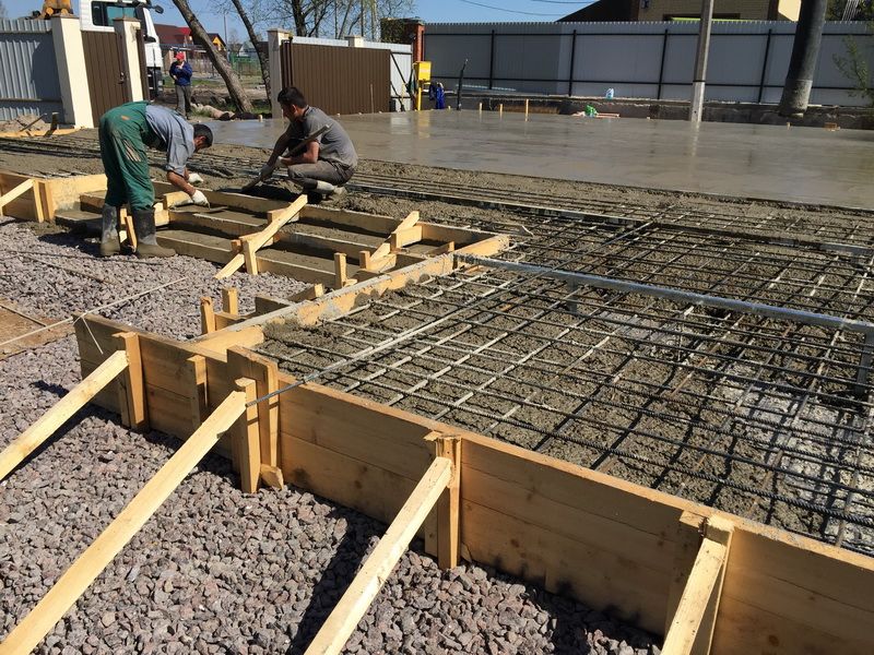 Фундамент каркасного дома